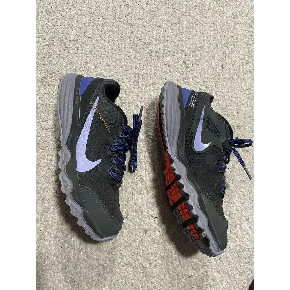 Nike Juniper Trails Running Shoes Womens 6 EU 36.5 Ocean Fog CW3809-005 Sneakers